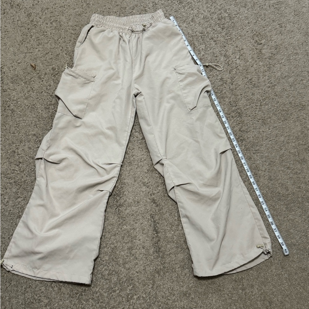 SHEIN Men's Light Tan Cargo Pants